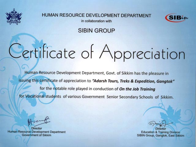 HRDD Appreciation